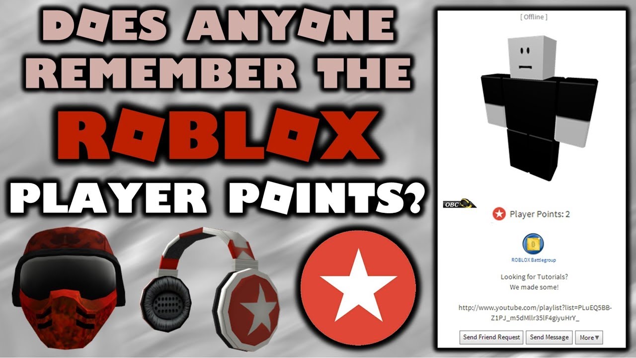 Вы помните очки игрока в Roblox?