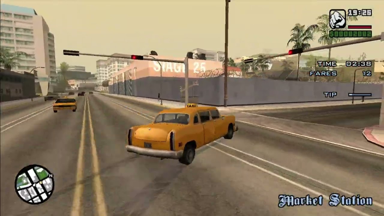 Riding a Taxi in GTA San Andreas 🚕 | Chill Gameplay & Pure Nostalgia [ PART - 2 ]