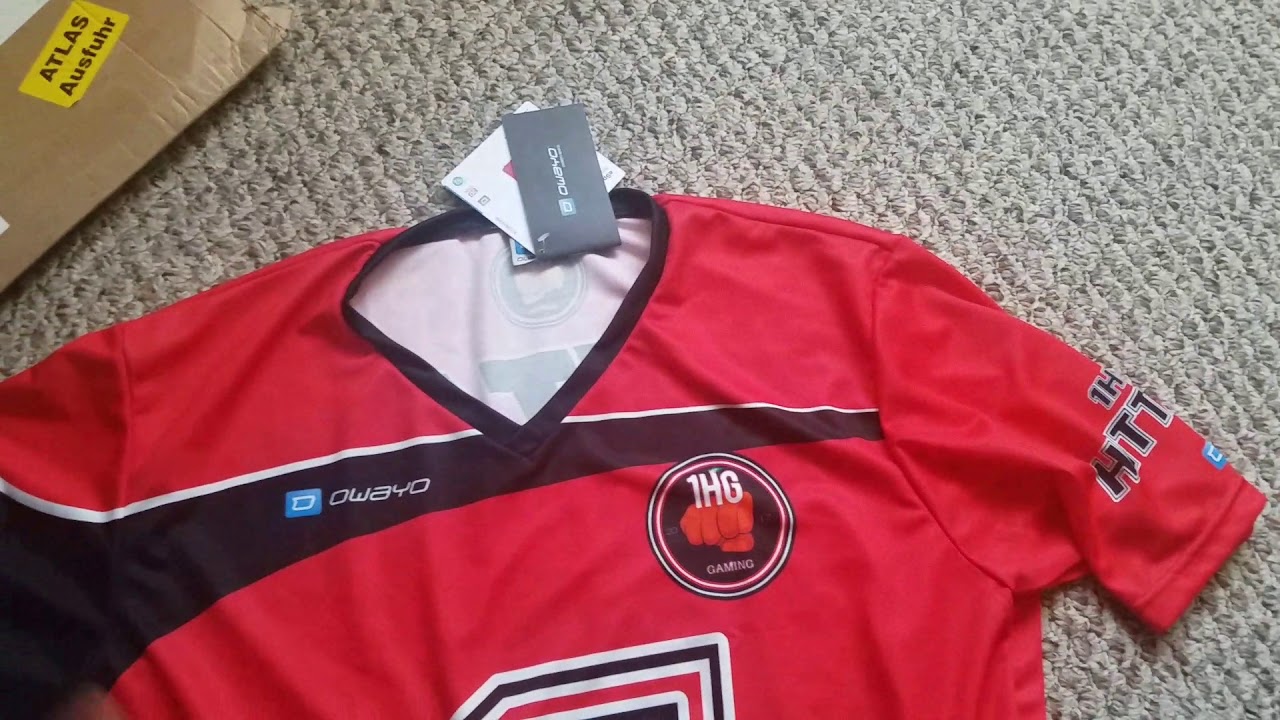 The Owayo official 1 Hit Gaming jersey has arrived!!!!