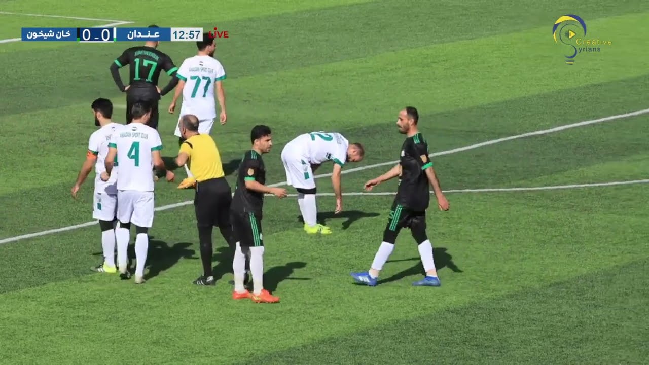 بث مباشر | مباراة عندان & خان شيخون ضمن مباريات الجولة الثالثة من مرحلة الإياب لدوري الدرجة الأولى