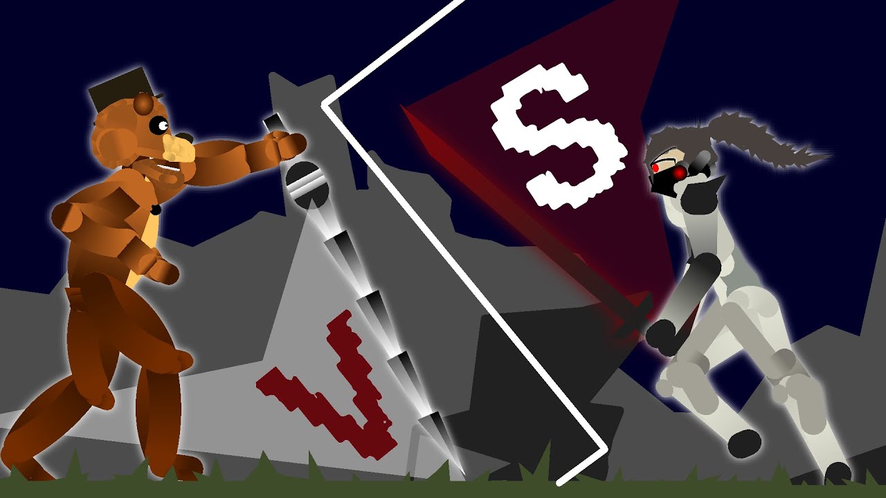 Freddy Fazbear VS Jetstream Sam (Fnaf VS MGRR Animation)
