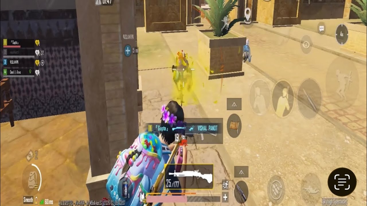 BGMI 4.2 UPDATE random player gameplay!! 😍 funny moment all friends !!🤪pub-G mobile 