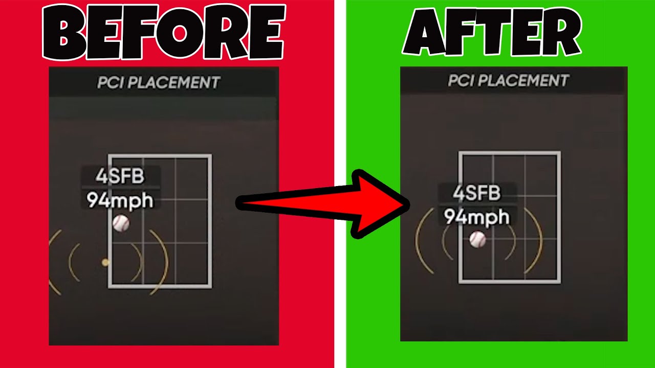 BEST PCI PLACEMENT IN MLB THE SHOW 23!