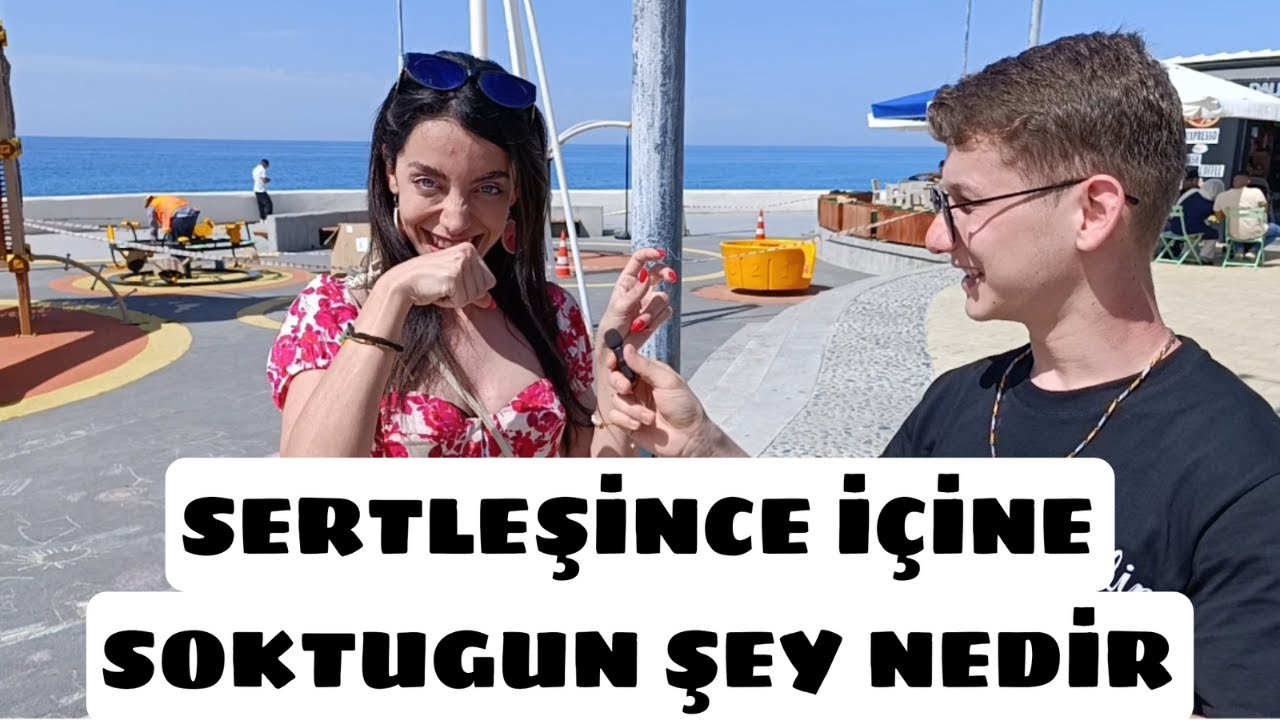 SERTLEŞİNCE İÇİNE SOKTUĞUN ISLAKKEN KULLANDIĞIN ŞEY NEDİR ?