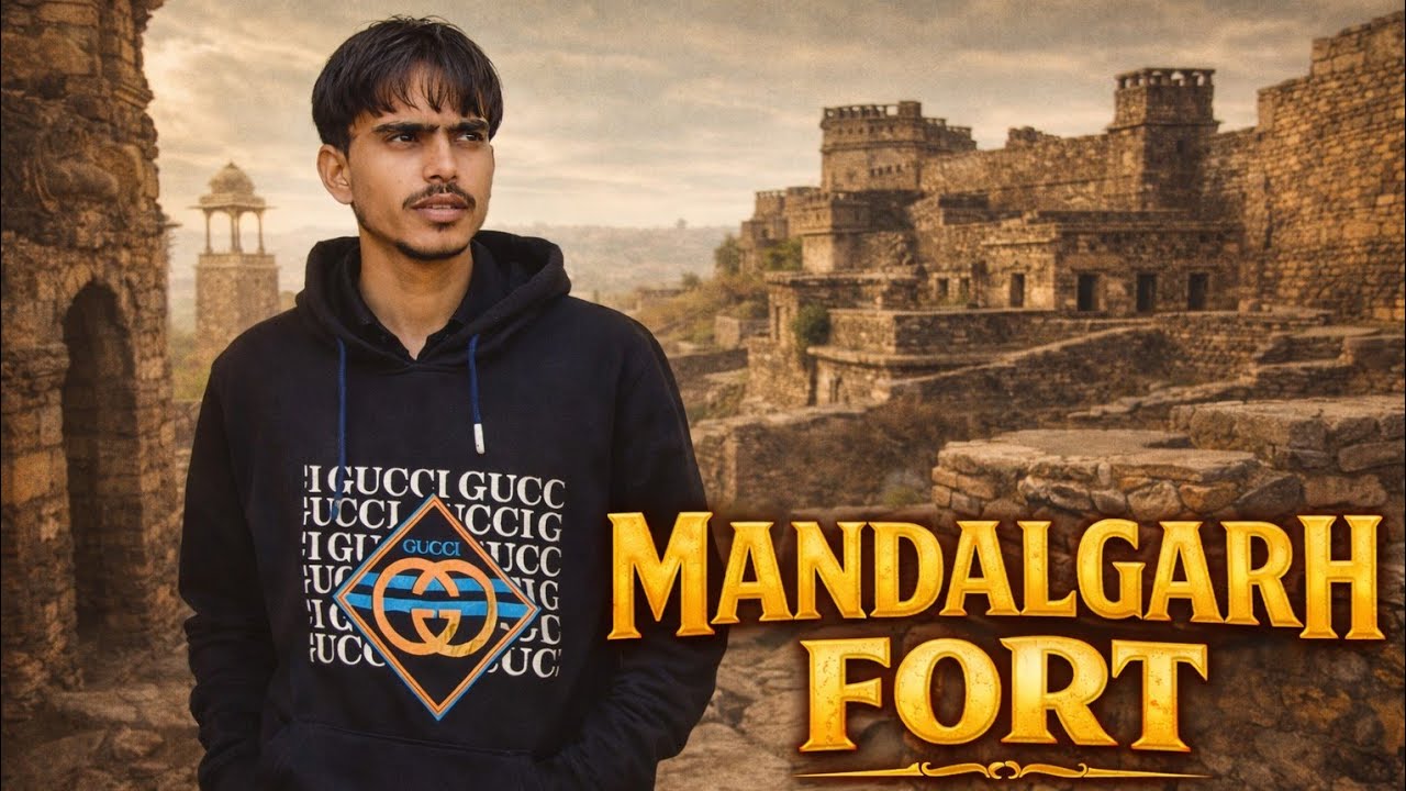 Exploring Mandalgarh Fort 🏰😮 | Rajasthan’s Hidden 400-Year-Old Fort