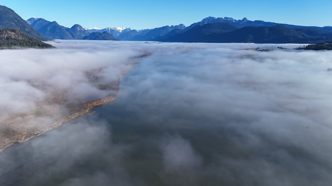 Winter Kayaking on Pitt River, BC
