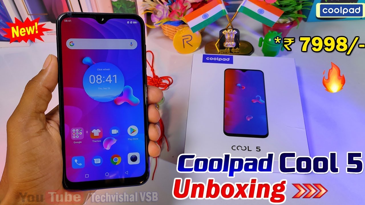 Coolpad Cool 5 Unboxing & Overview (Gradient Blue) USB Type-C, Dual Camera, 4000 mAH Battery Rs.7999