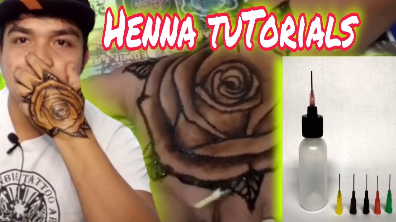 HENNA TUTORIALS STEP BY STEP | WHAT IS MATERIALS NEEDED FOR HENNA?
