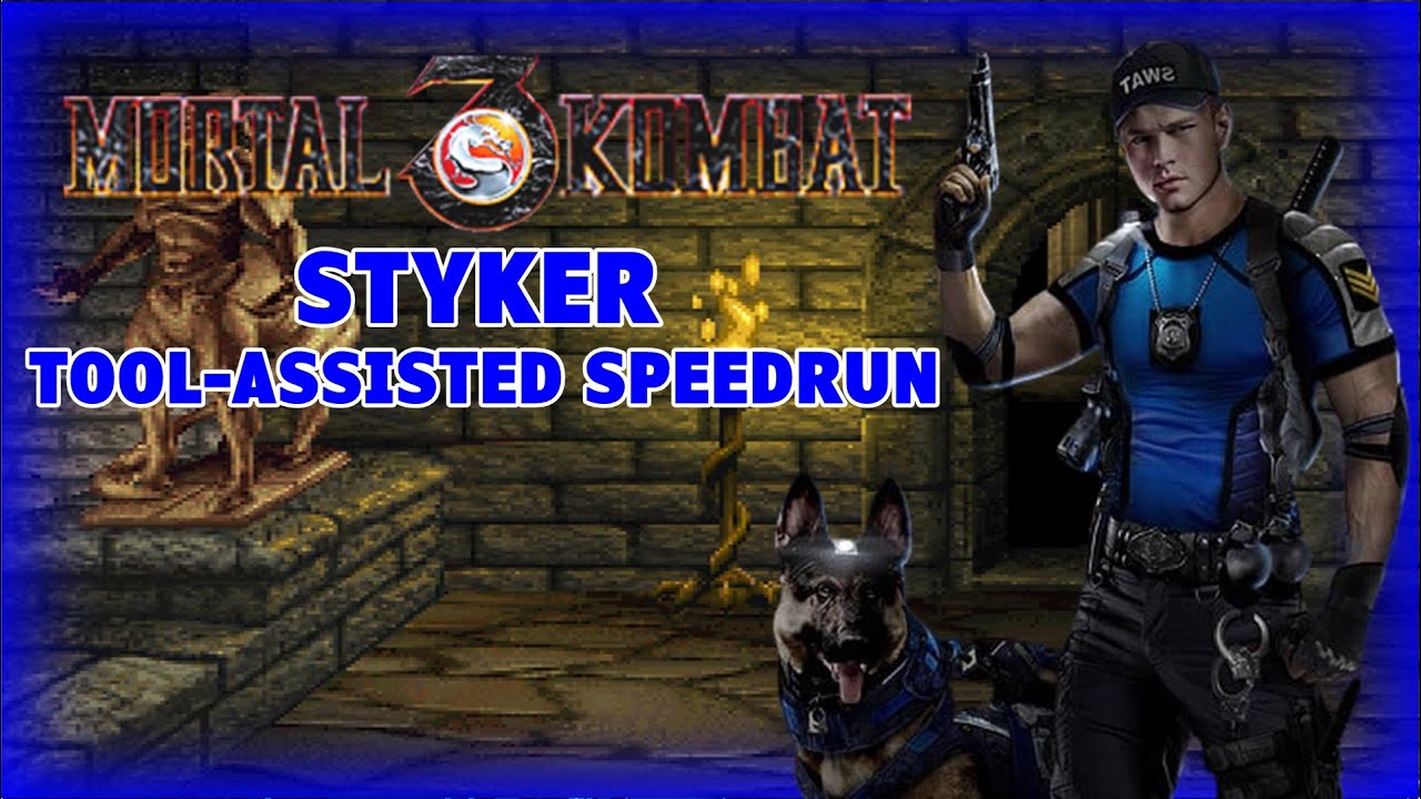 [TAS] MORTAL KOMBAT 3 \ STRYKER \ ARCADE \ 6BOT&Otilde;ES