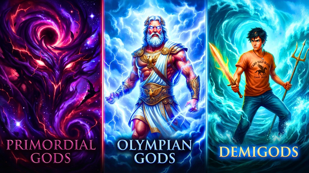 Percy Jackson Lore Marathon: Every God, Demigod & Primordial Explained