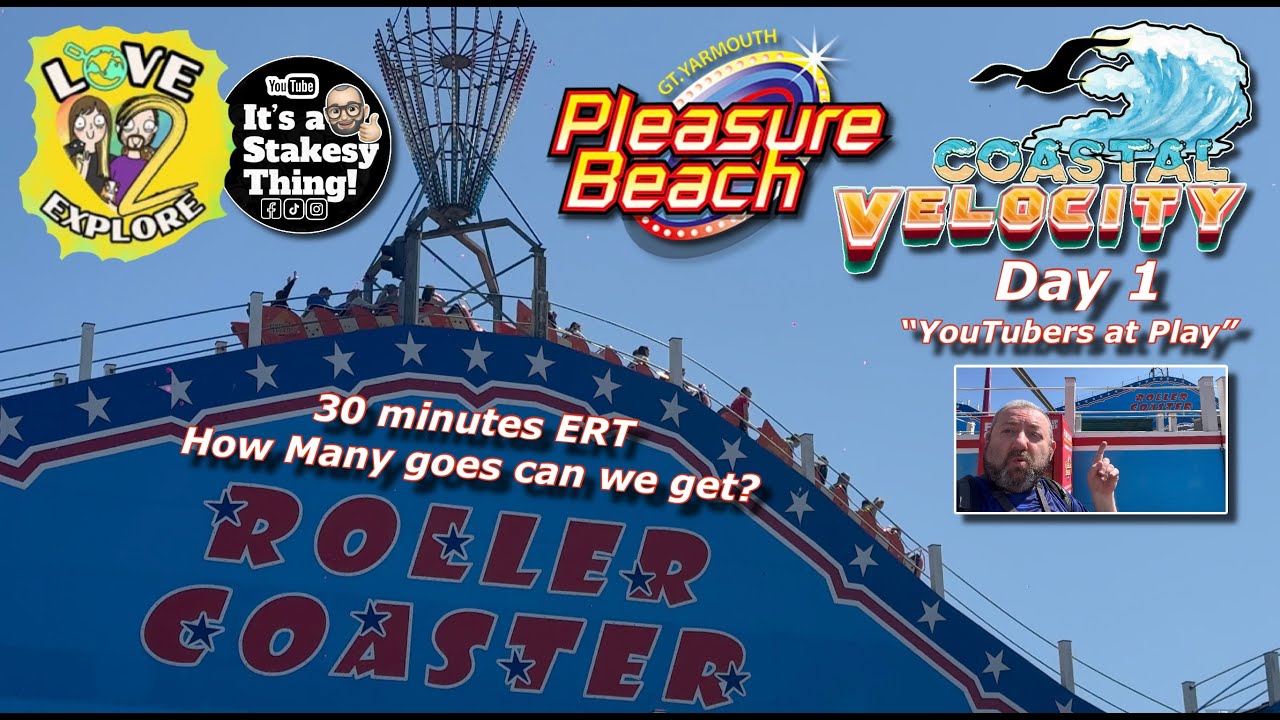 Roller Coaster at Great Yarmouth, 30 minutes of ERT how many goes will we get?