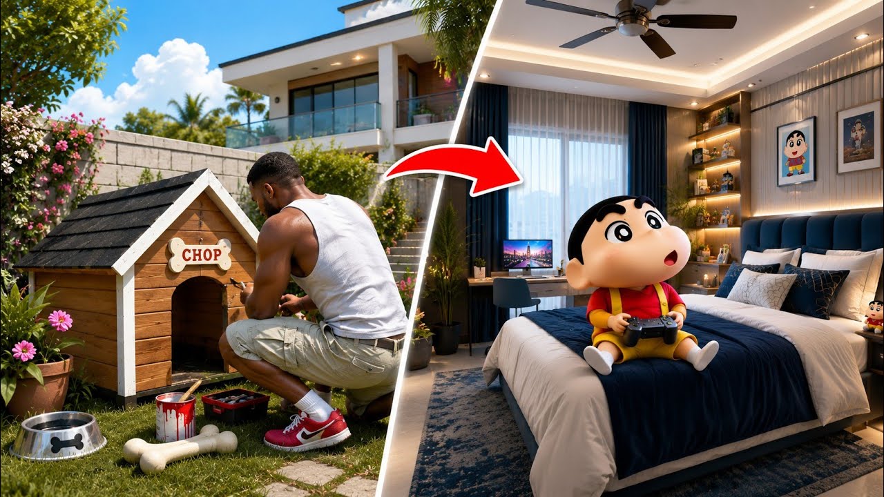 Franklin Chop Found Shinchan Most Curious House In Los Santos | Gta V Bangla Gameplay