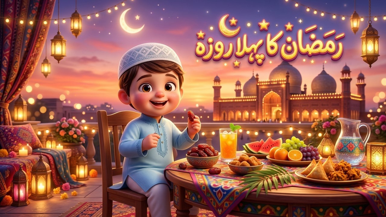 Ahmed Ka Pehla Roza | Ramadan Ki Khubsoorat Kahani 🌙