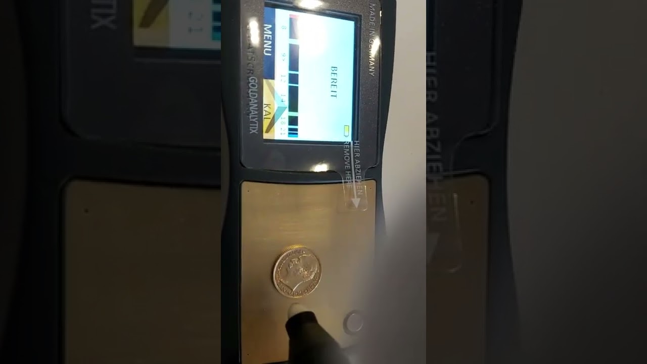 Caratscreenpen Goldm&uuml;nze D&auml;nemark 10 Kroner Test