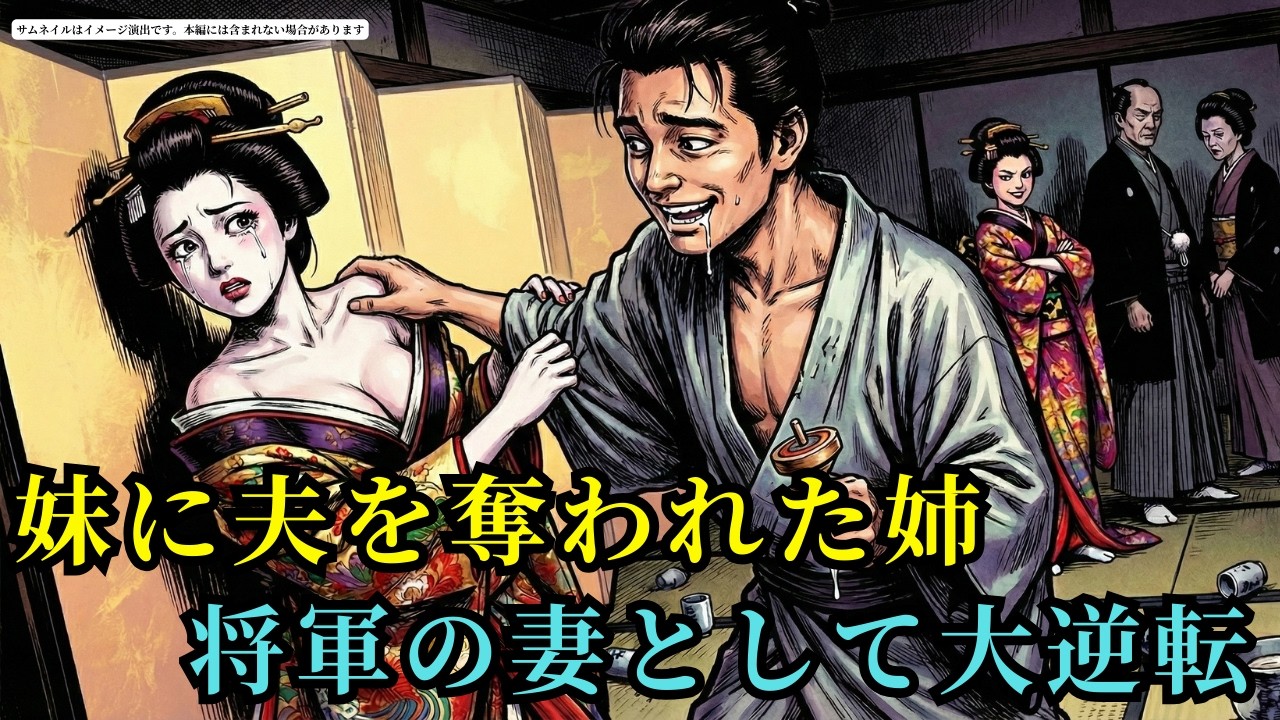 貴族との縁談を妹に譲らされ、無能な男と結婚した美しき姉。しかし3年後、隣にいた「馬鹿な夫」の正体は国を救った将軍だった (AIフィクション) | 野談 | 伝説 | 昔話 | 説話 | 民話
