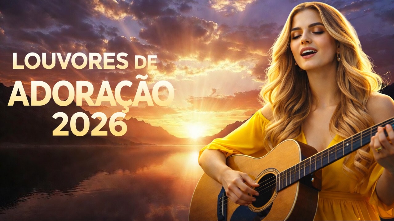 Lançamento 2026 -Os Melhores Louvores de Adoração 🙏 Hinos Gospel Que Tocam a Alma e Curam o Coração