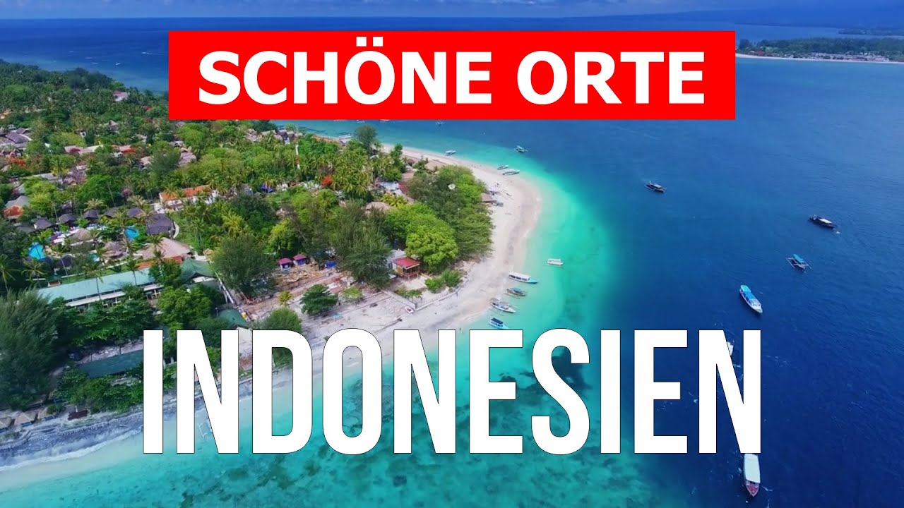 Indonesien Inseln Von Oben | Insel Bali, Lombok, Sumatra, Java, Jakarta | Video | Indonesien 4k