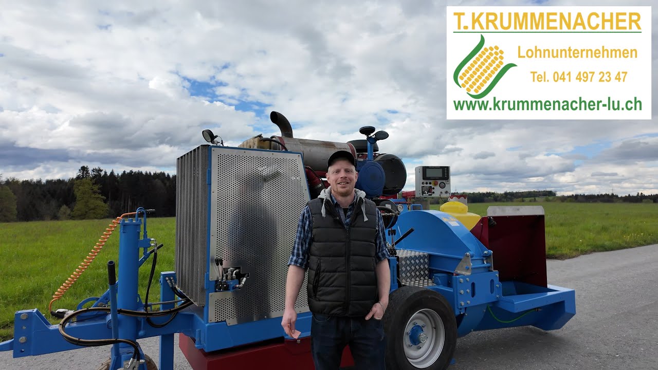 Neues Wurfgebläse Krummenacher 🇨🇭 Swiss Made 🇨🇭