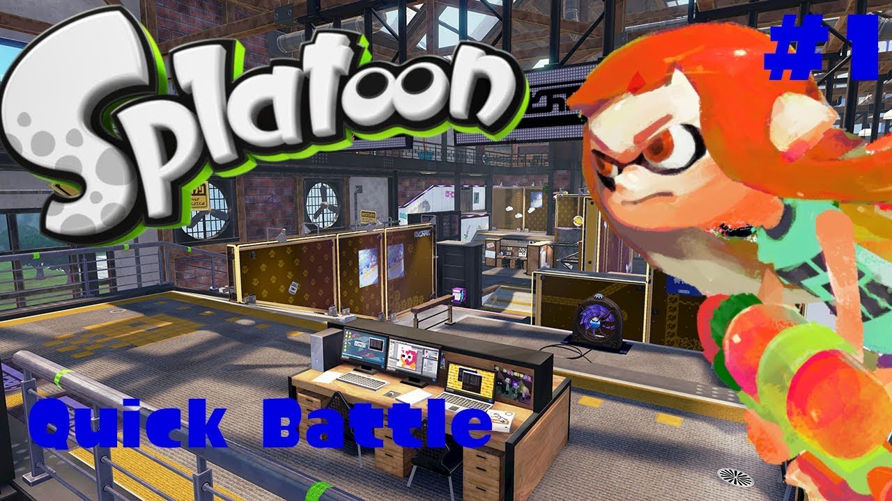 Splatoon Quick Battle #1 - Heavy Splatling Remix