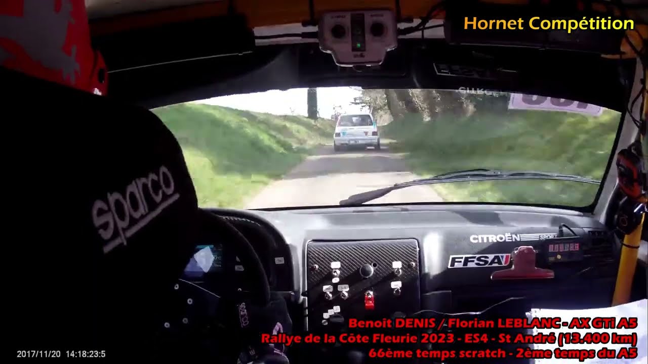 ES4 - Rallye Côte Fleurie 2023 - Denis / Leblanc