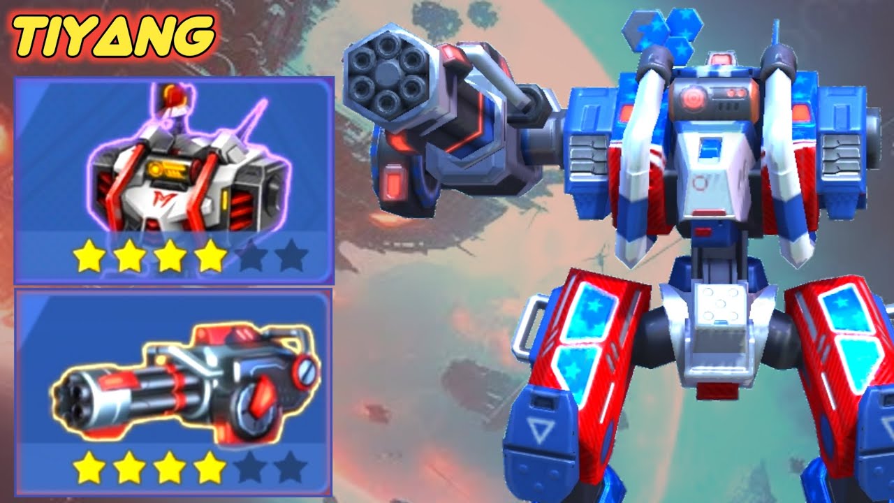 Is Orion Be Able To Handle Minigun 16 | Minigun 16 Gameplay | Mech Arena