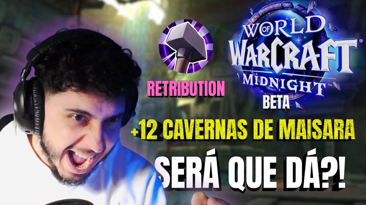 +12 CAVERNAS DE MAISARA - WoW Midnight beta - Será que deu pra completar no tempo?!