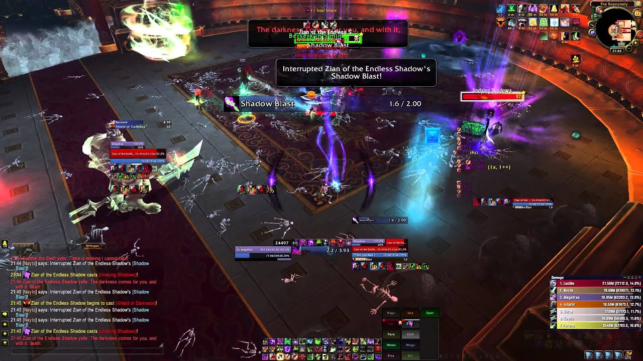 Mogu'shan Vaults: Spirit Kings 10M Heroic (Warlock PoV)