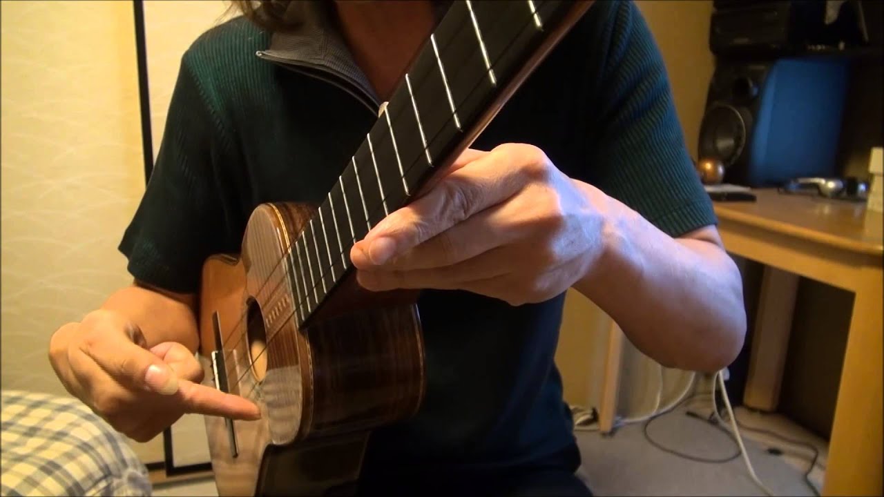 クアトロ／右手の動き Cómo mover la mano derecha, cuatro venezolano