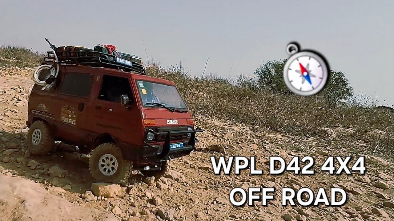 WPL D42 4X4 OFF ROAD FURGO CAMPER MODIFICADA🤪👍