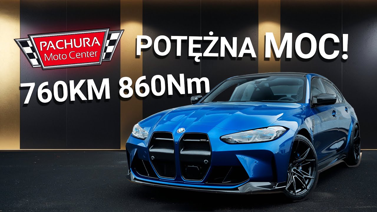 Prawdziwy potencjał BMW M3 G80! Taki tuning tylko w Pachura Moto Center!