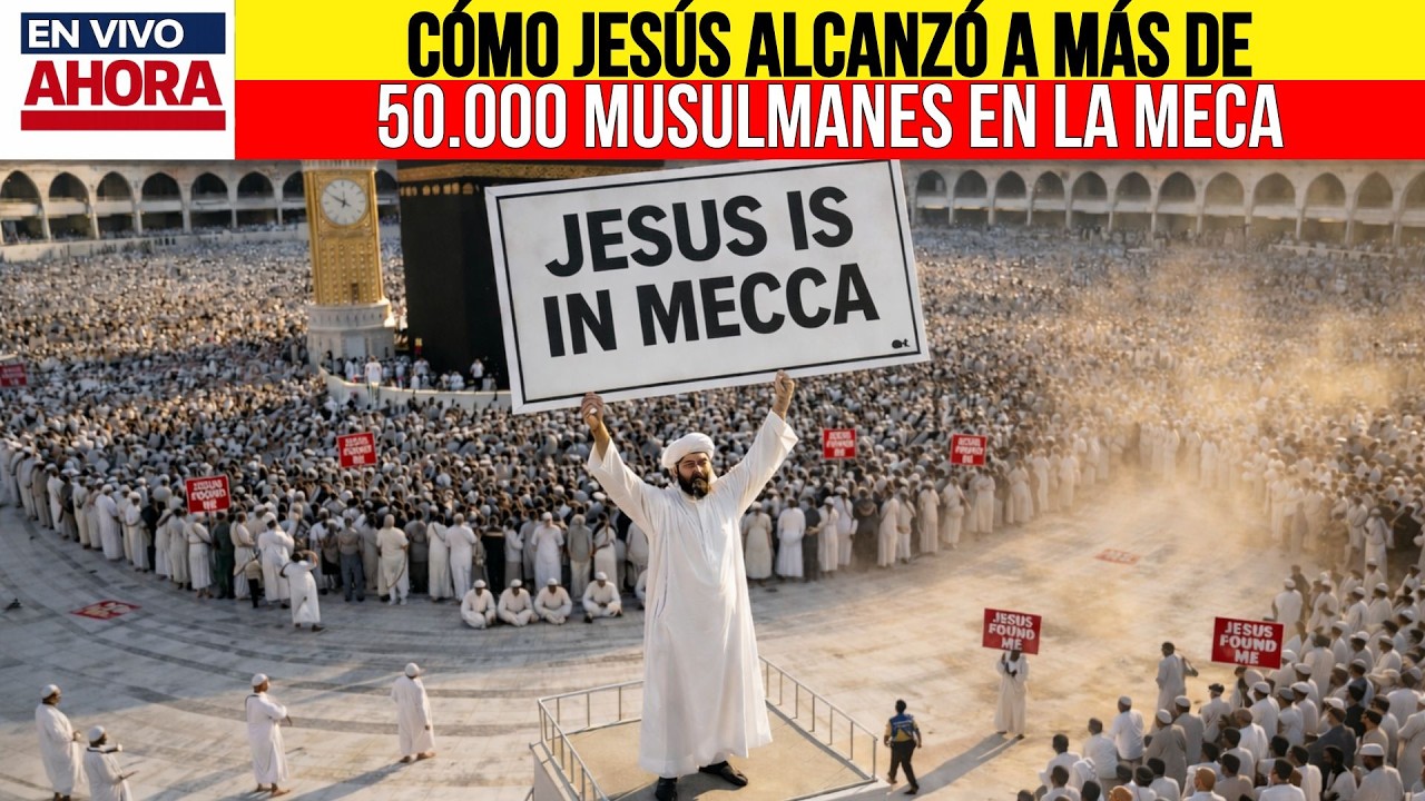 Decenas de miles ven EN VIVO en La Meca mientras un erudito declara: “Jesús es el Mesías”