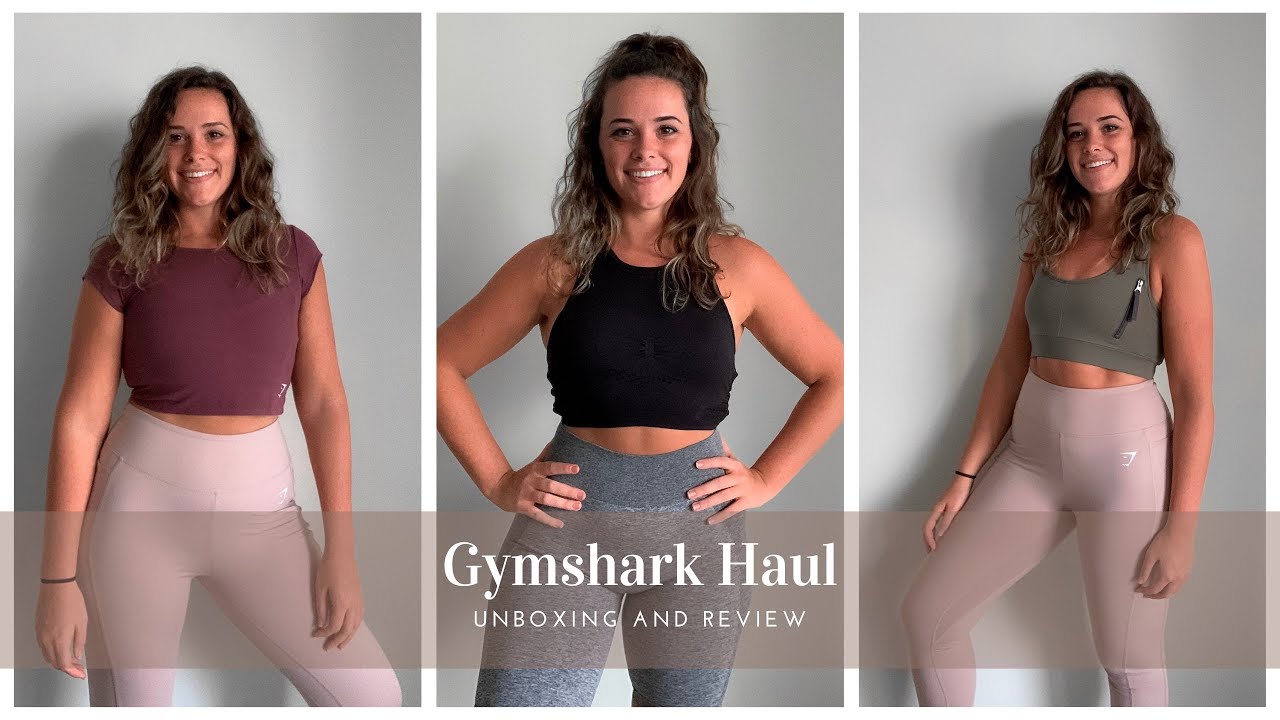 Gymshark Click Frenzy Haul *review and try on