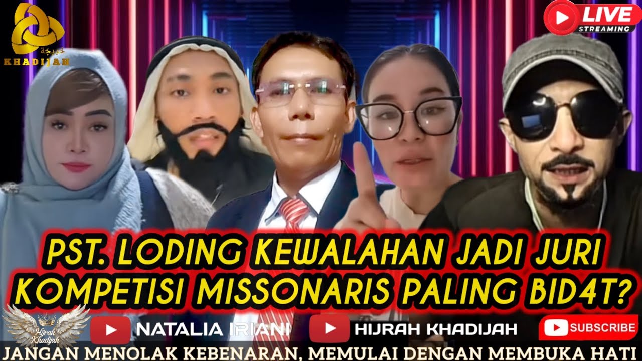 🔴PENDET4 NANGIS⁉️ DIKETAWAIN PST. LODING MISSONARIS SALING BAKU HANTAM REBUTAN PALING BID4T?