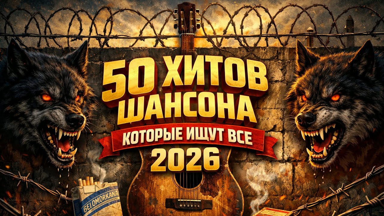 БЛАТНОЙ ШАНСОН 2026 | Воровские Хиты | Тюремная Лирика