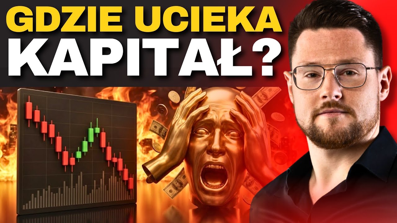 Rynki wchodzą w strefę strachu. Złoto na ATH, polityka przejmuje stery