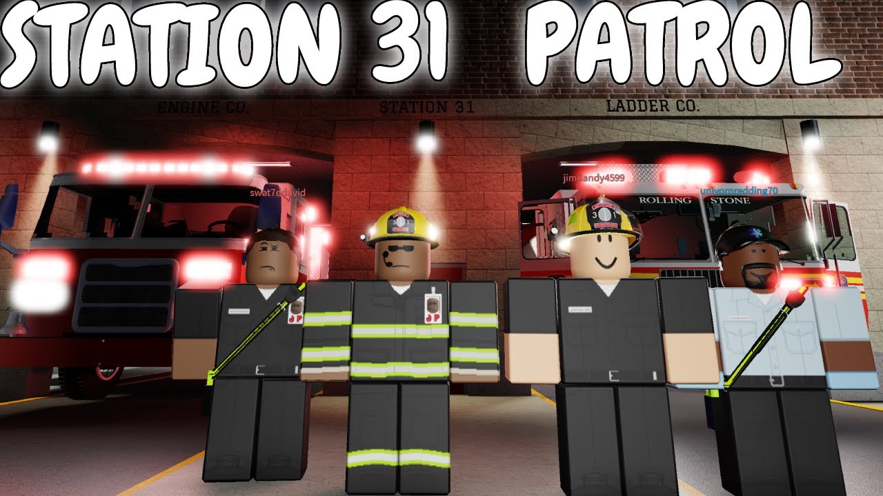 Патруль станции 31 пожарной охраны Нью-Йорка!! Roblox FRTB