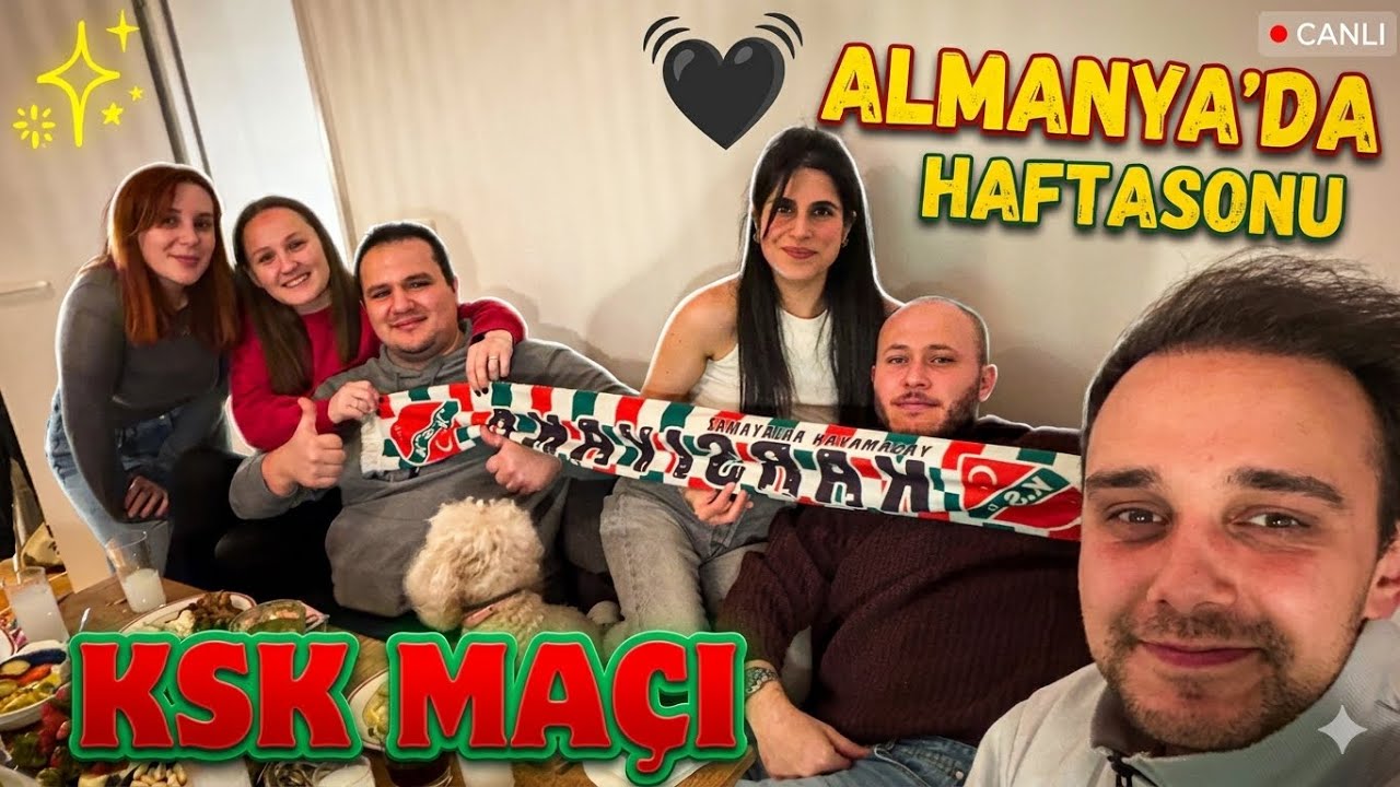 Almanya&rsquo;da 3 G&uuml;nde Neler Yaşadık? Misafir, Yemek, Ev Hali, KSK Ma&ccedil;ı!