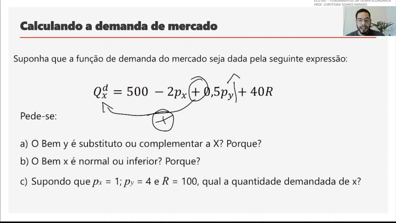 AULA 3   - ECO 001 - F. Teoria Econômica - Oferta e equilíbrio de mercado