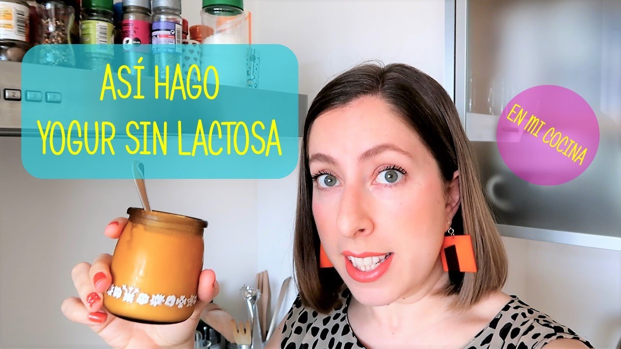 Así hago yogur sin lactosa