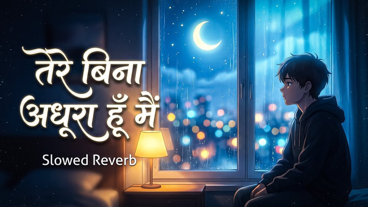 तेरे बिना अधूरा हूँ मैं (Slowed)| Heart Touching Love Song 💞|Soulful Romantic Song🥰| LoFi Love Song