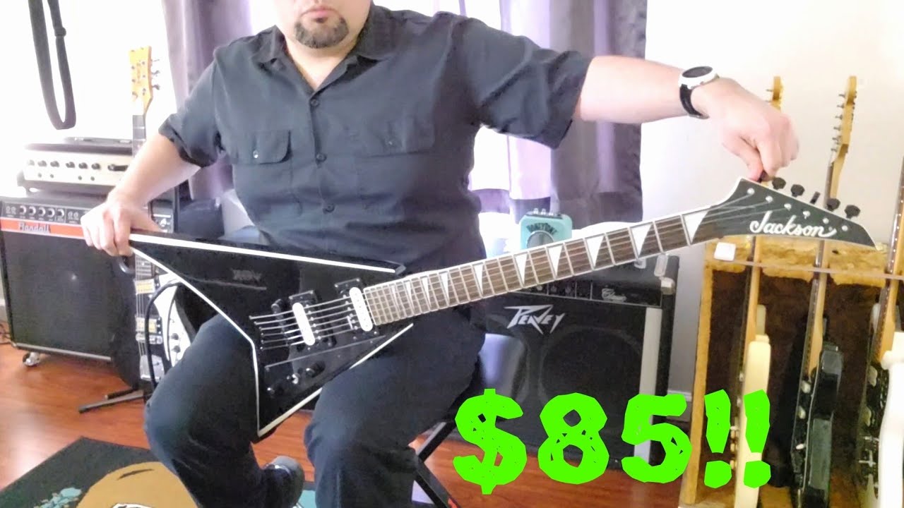 ENCONTRÉ ESTA GUITARRA JACKSON POR $85 USD 😳