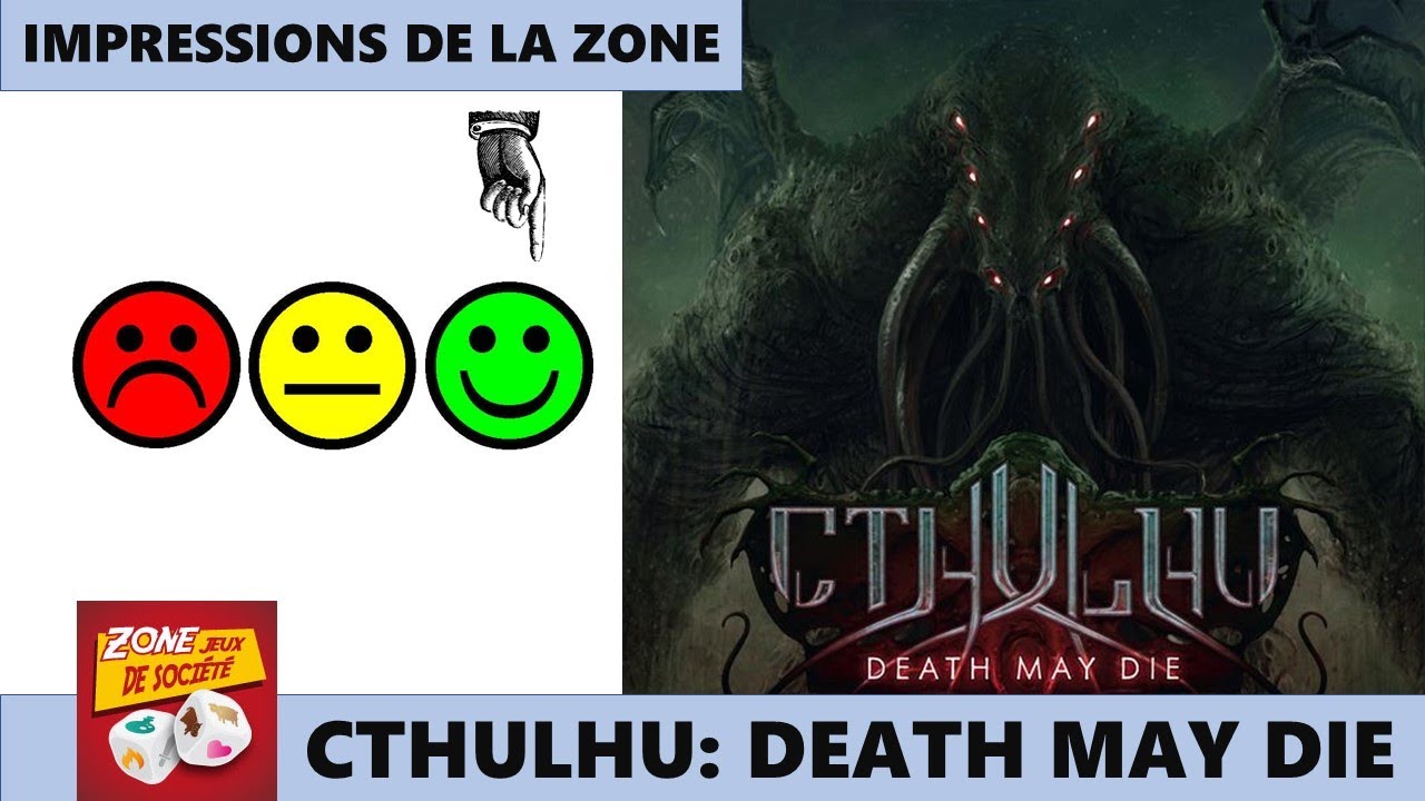 Premières Impressions de Cthulhu: Death May Die