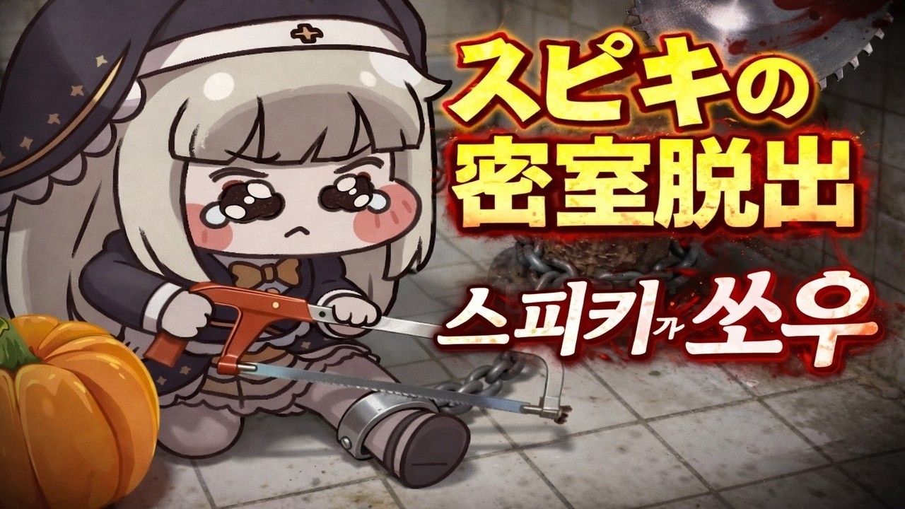ｽﾋﾟｷの密室脱出 | 스피키 쏘우 | 《電鋸驚坨》斯皮奇的密室逃脫 #ｽﾋﾟｷ #スピッキー #トリッカル#스피키#speaki#trickcal#트릭컬