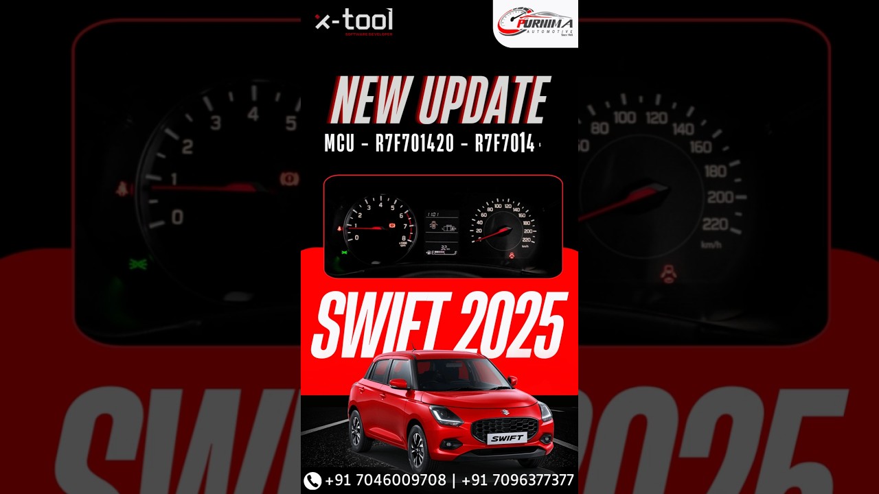 Suzuki Swift 2025 #R7F701462. #R7F701420  Odometer Programming by X-tool.org || #marutisuzuki #swift