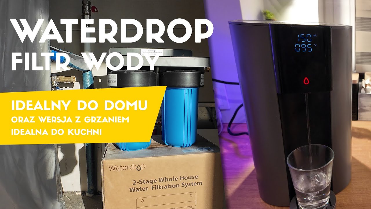 Świetny spos&oacute;b na filtrowanie wody 丨Waterdrop C1H Filter and WD-WHF21-PG