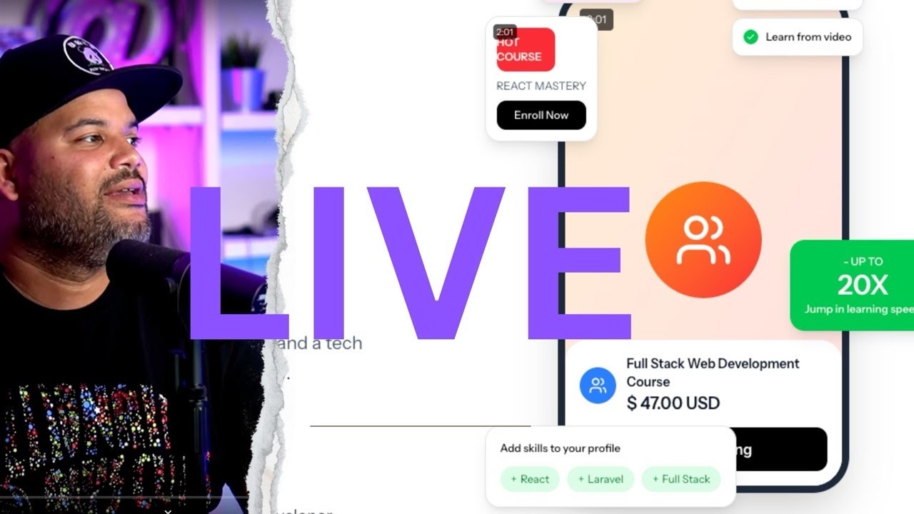 Web Developer Live - Building New CodingPhase