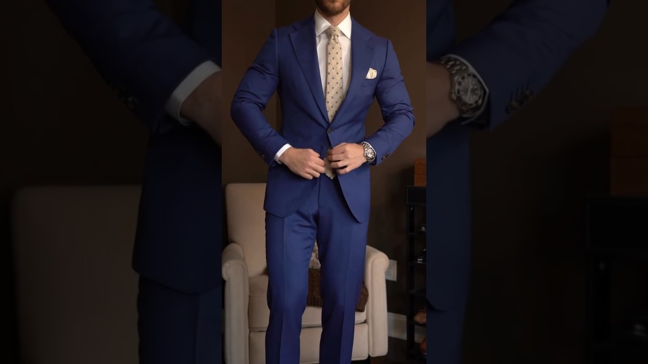 HOW TO STYLE MEN'S NAVY BLUE SUIT