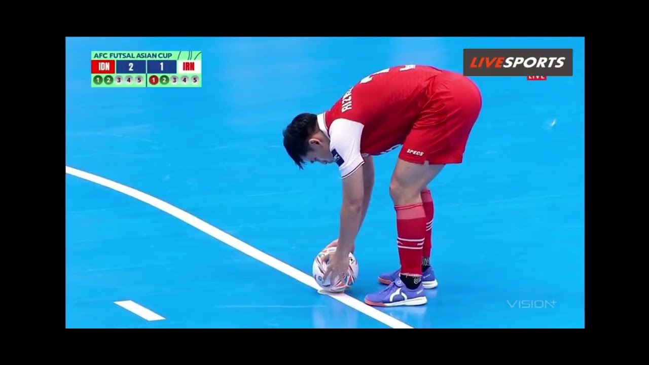 Moment final futsal asian campions indonesia vs iran  #afc #indonesia #iran #futsal #campionsleague 