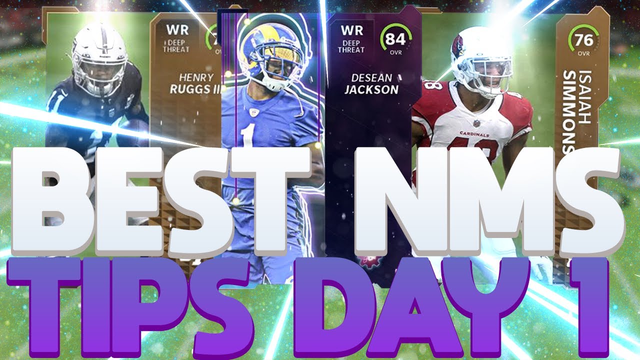 BEST NMS TIPS ON DAY 1 OF MADDEN 22 ULTIMATE TEAM!