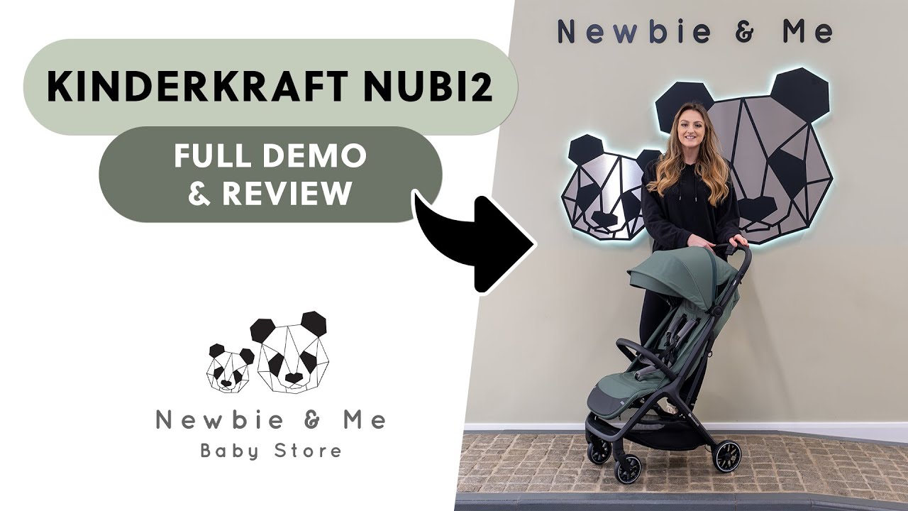 Компактная коляска Kinderkraft Nubi2 | Полная демонстрация и обзор ✨